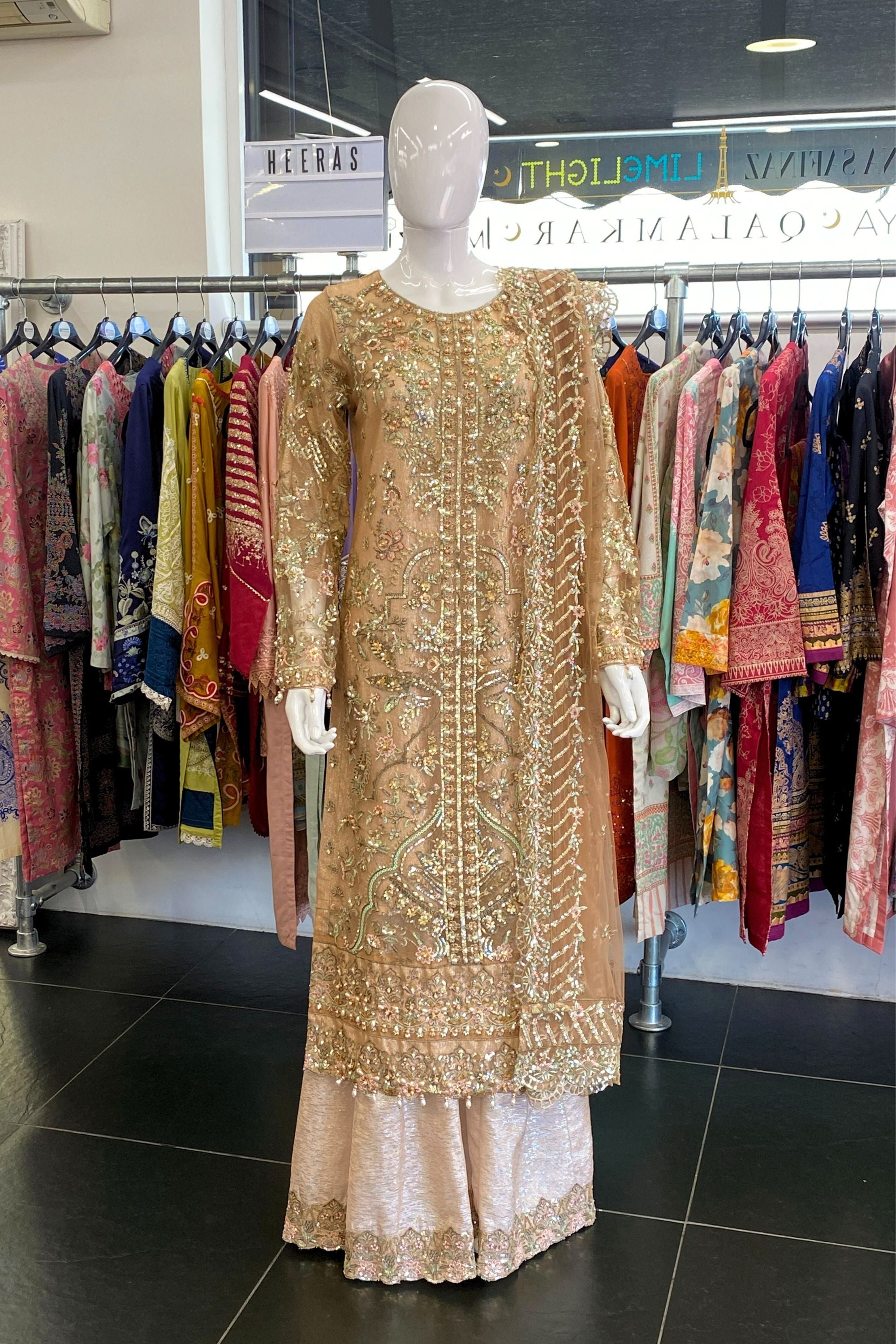 Areej Embellished Net Wedding Wear ARJ02