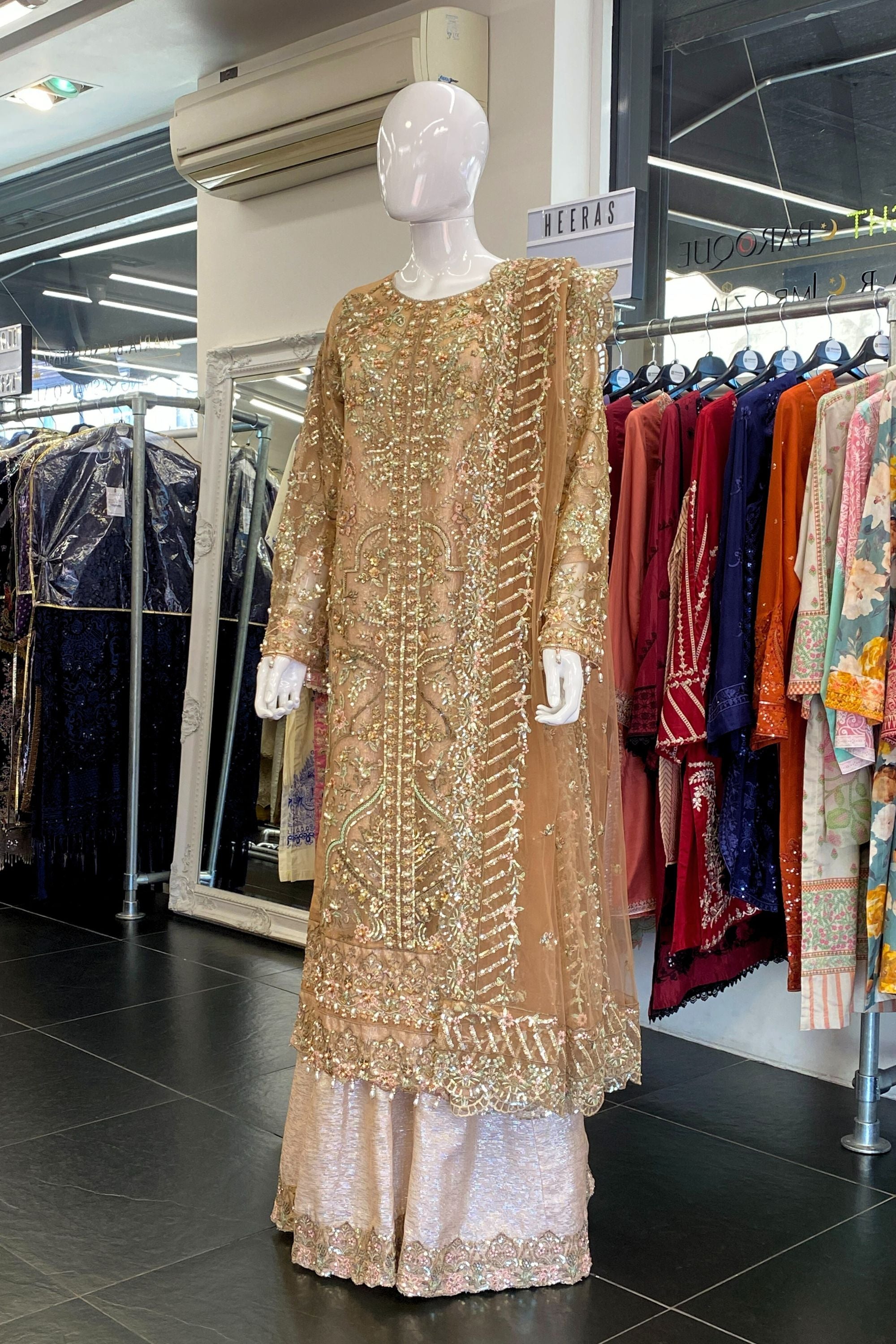 Areej Embellished Net Wedding Wear ARJ02