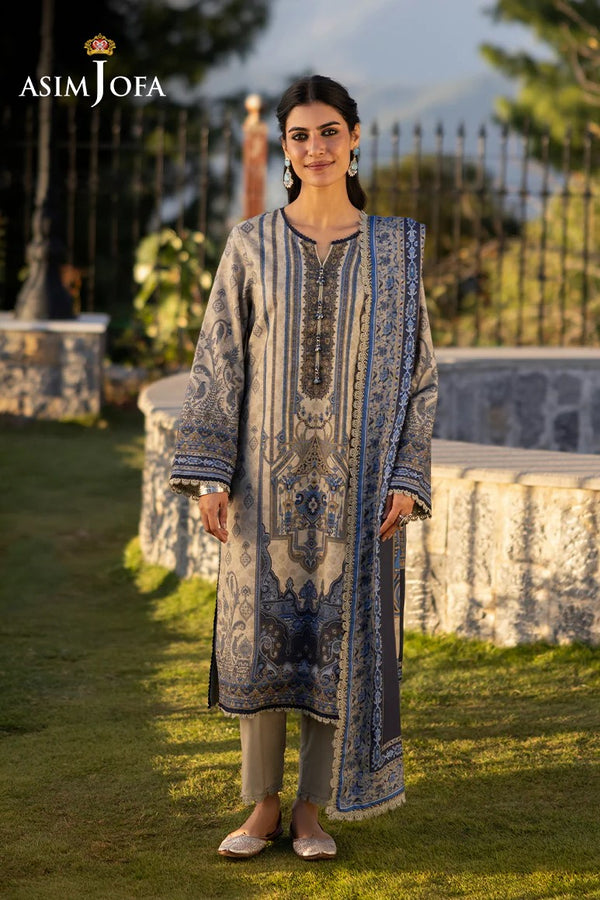 Asim Jofa Viscose 3 Piece Suit ASJ04