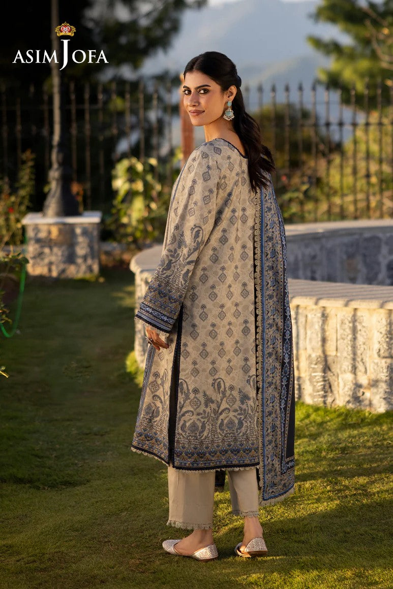 Asim Jofa Viscose 3 Piece Suit ASJ04