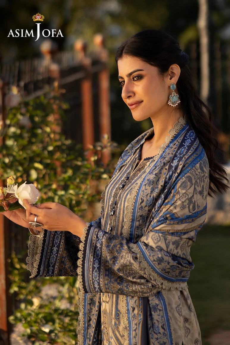 Asim Jofa Viscose 3 Piece Suit ASJ04