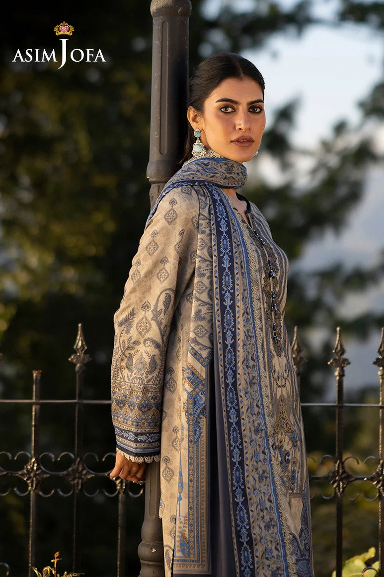 Asim Jofa Viscose 3 Piece Suit ASJ04