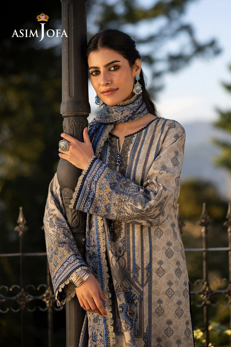 Asim Jofa Viscose 3 Piece Suit ASJ04