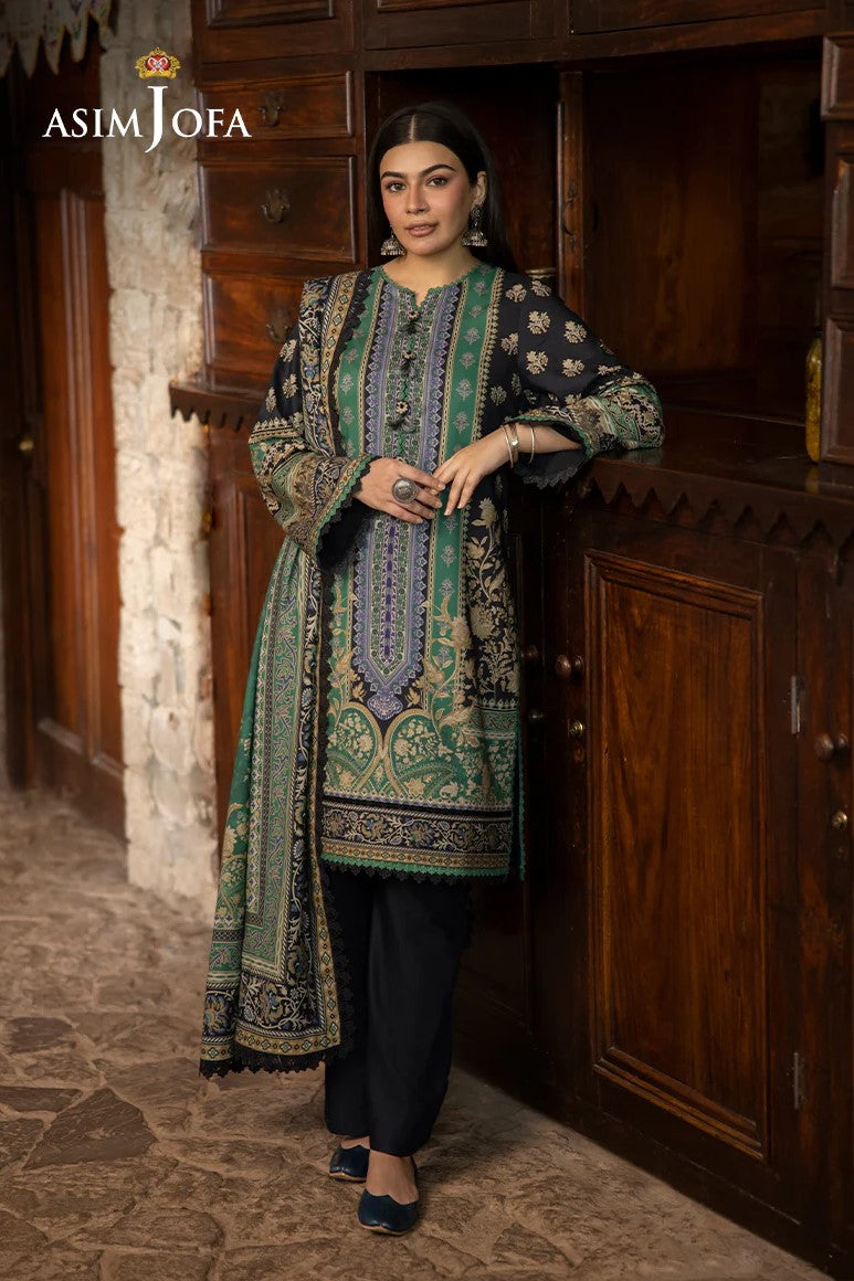 Asim Jofa Viscose 3 Piece Suit ASJ05