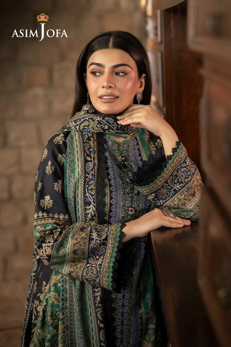 Asim Jofa Viscose 3 Piece Suit ASJ05