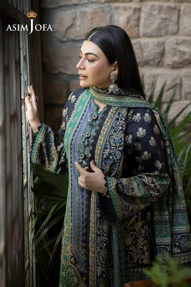 Asim Jofa Viscose 3 Piece Suit ASJ05