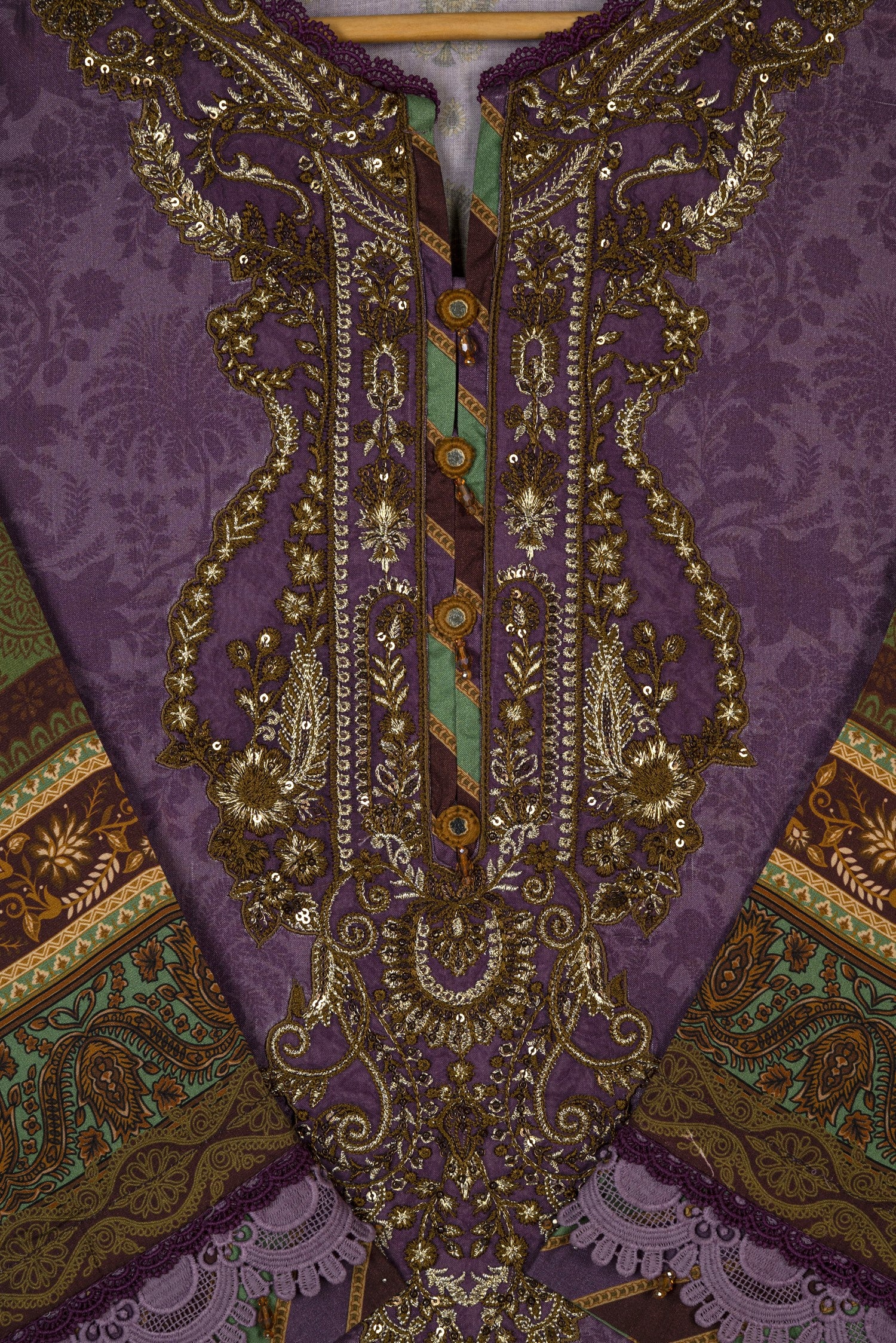 Asim Jofa Embroidered Viscose 3 Piece Suit ASJ02