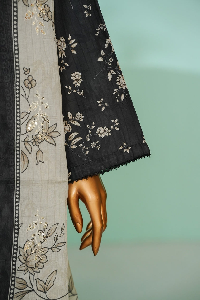 Bin Saeed Chikankari Lawn 3 Piece Suit BIN224