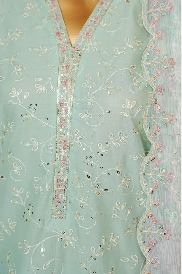 Bin Saeed Luxury Lawn 3 Piece Suit BIN219