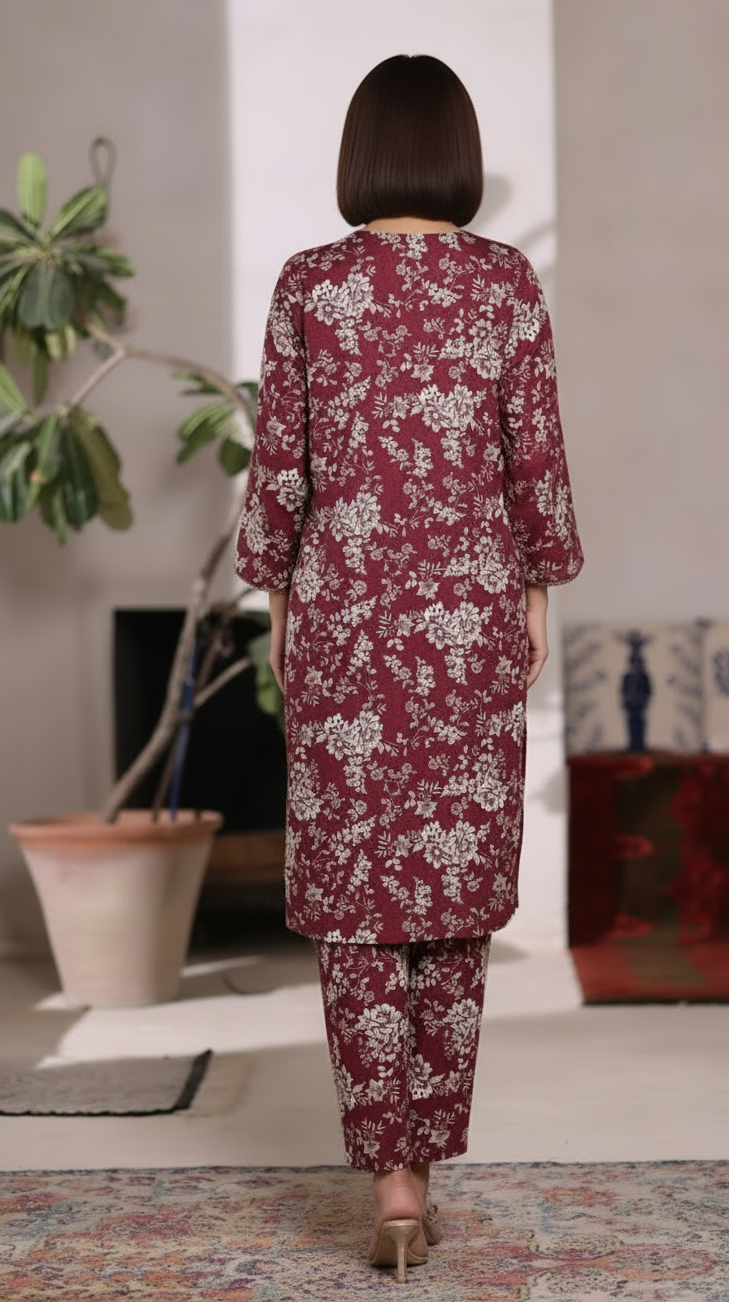 Bin Saeed Khaddar 2 Piece Suit BIN215