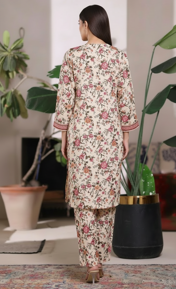 Bin Saeed Khaddar 2 Piece Suit BIN217