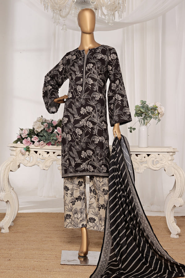 Bin Saeed Lawn 3 Piece Suit BIN211
