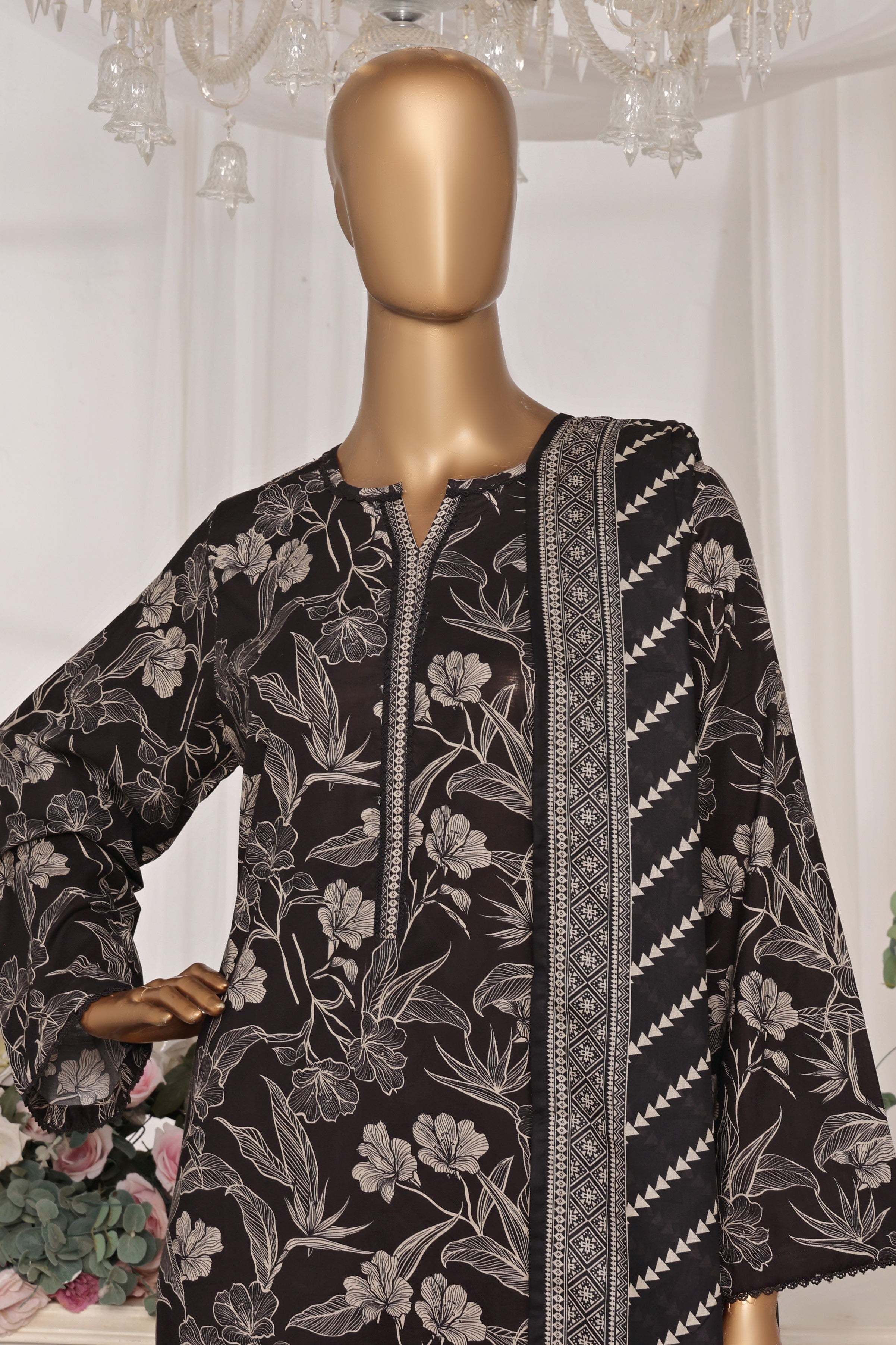 Bin Saeed Lawn 3 Piece Suit BIN211