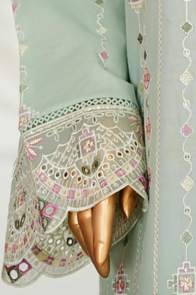 Bin Saeed Luxury Lawn 3 Piece Suit BIN221