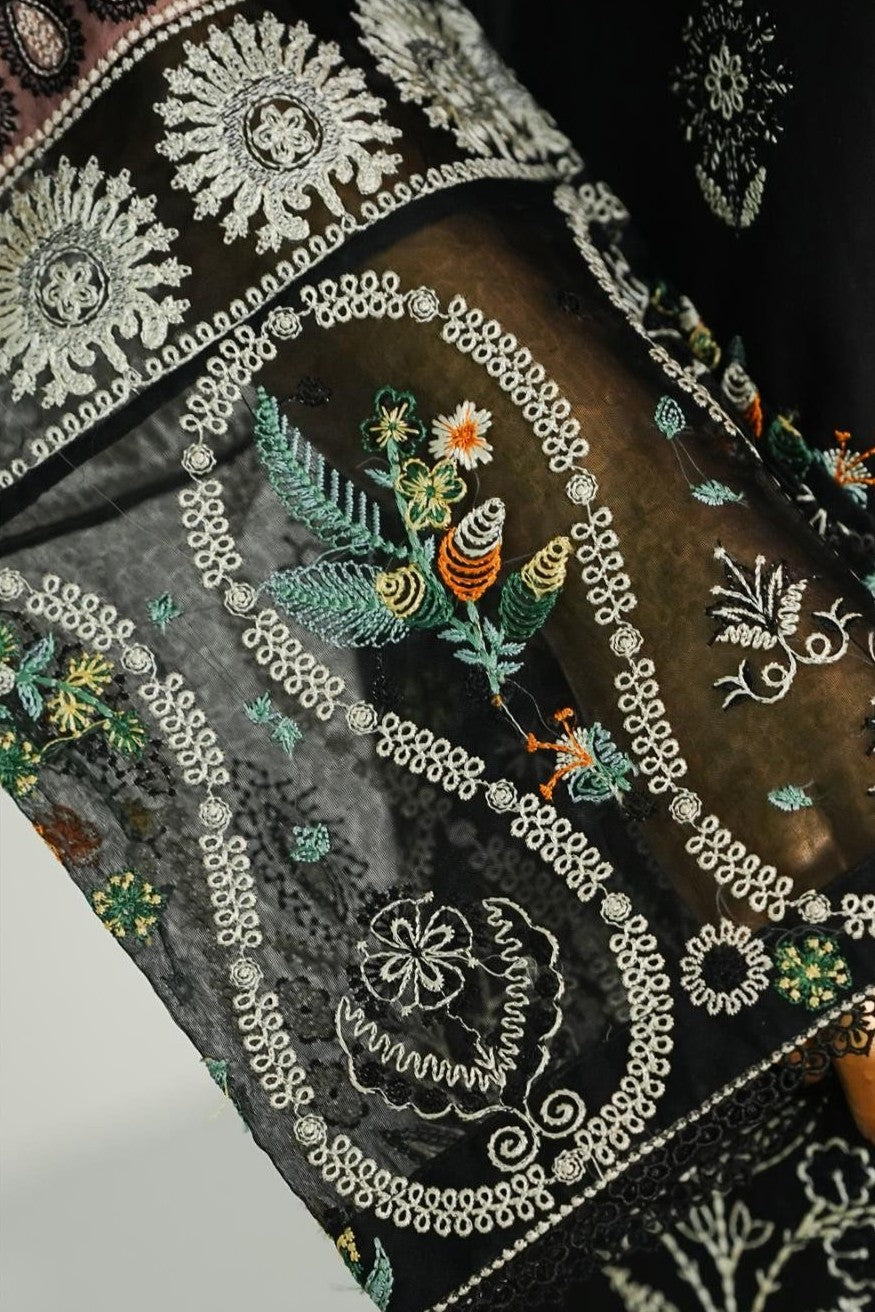 Bin Saeed Luxury Lawn 3 Piece Suit BIN222