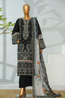 Bin Saeed Luxury Lawn 3 Piece Suit BIN222