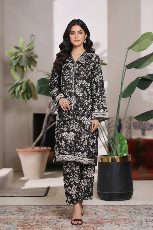 Bin Saeed Khaddar 2 Piece Suit BIN213