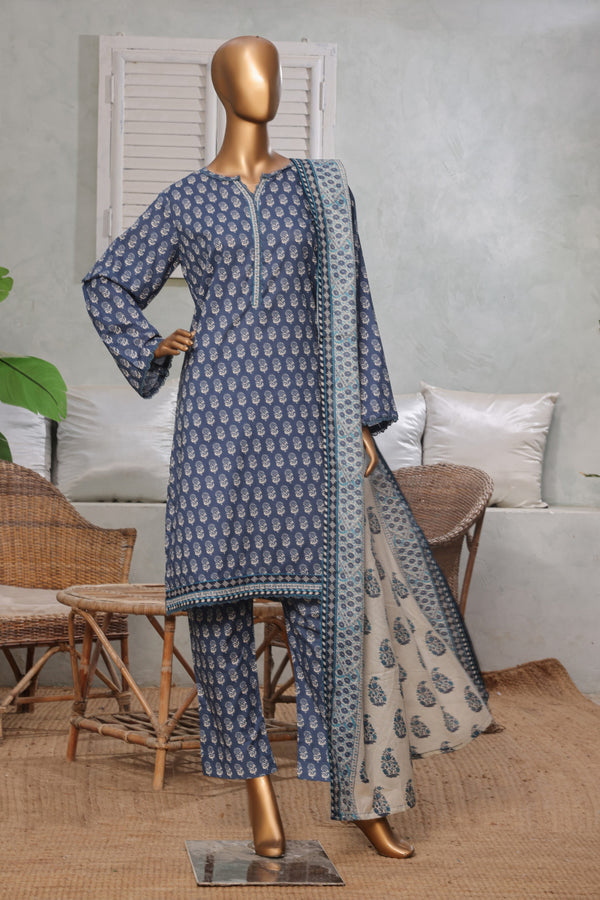 Bin Saeed Lawn 3 Piece Suit BIN212