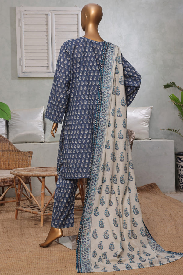 Bin Saeed Lawn 3 Piece Suit BIN212