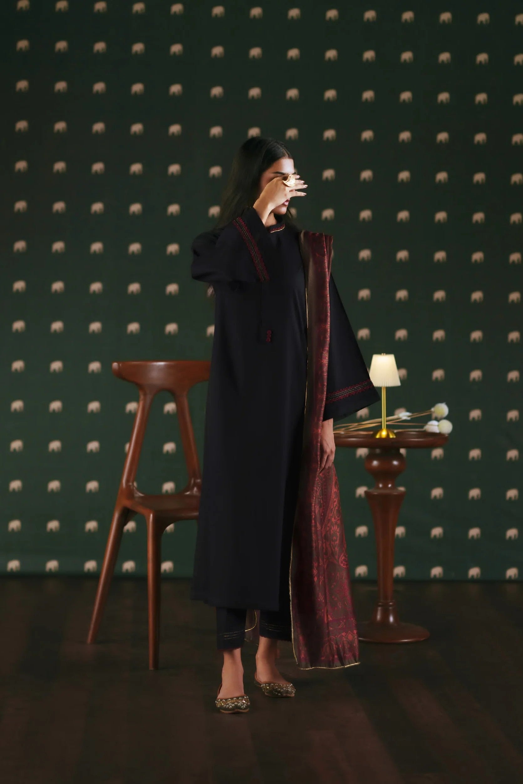 Casual Lite Cotton Solids Marzella 3 Piece Suit CAS55