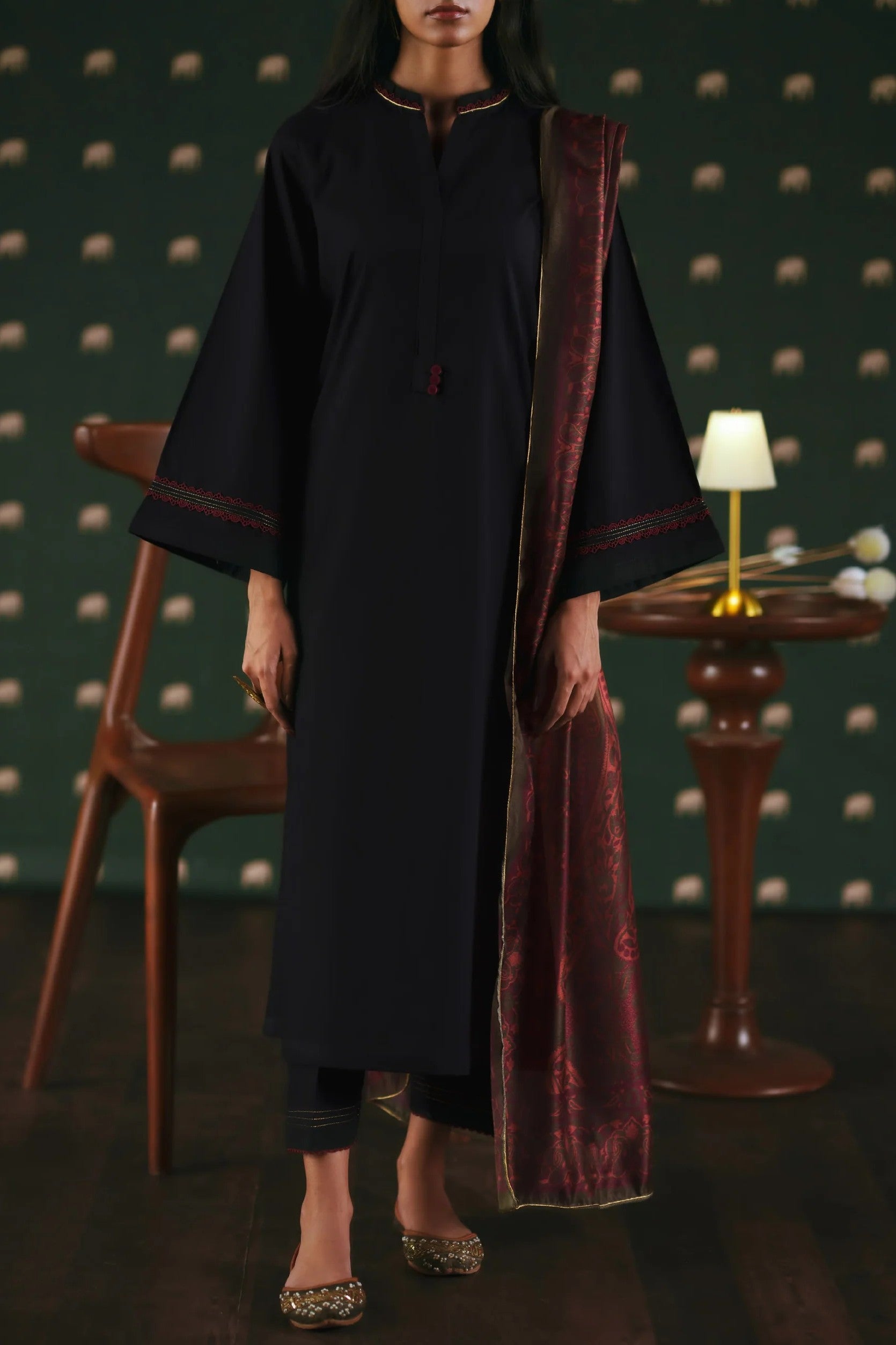 Casual Lite Cotton Solids Marzella 3 Piece Suit CAS55