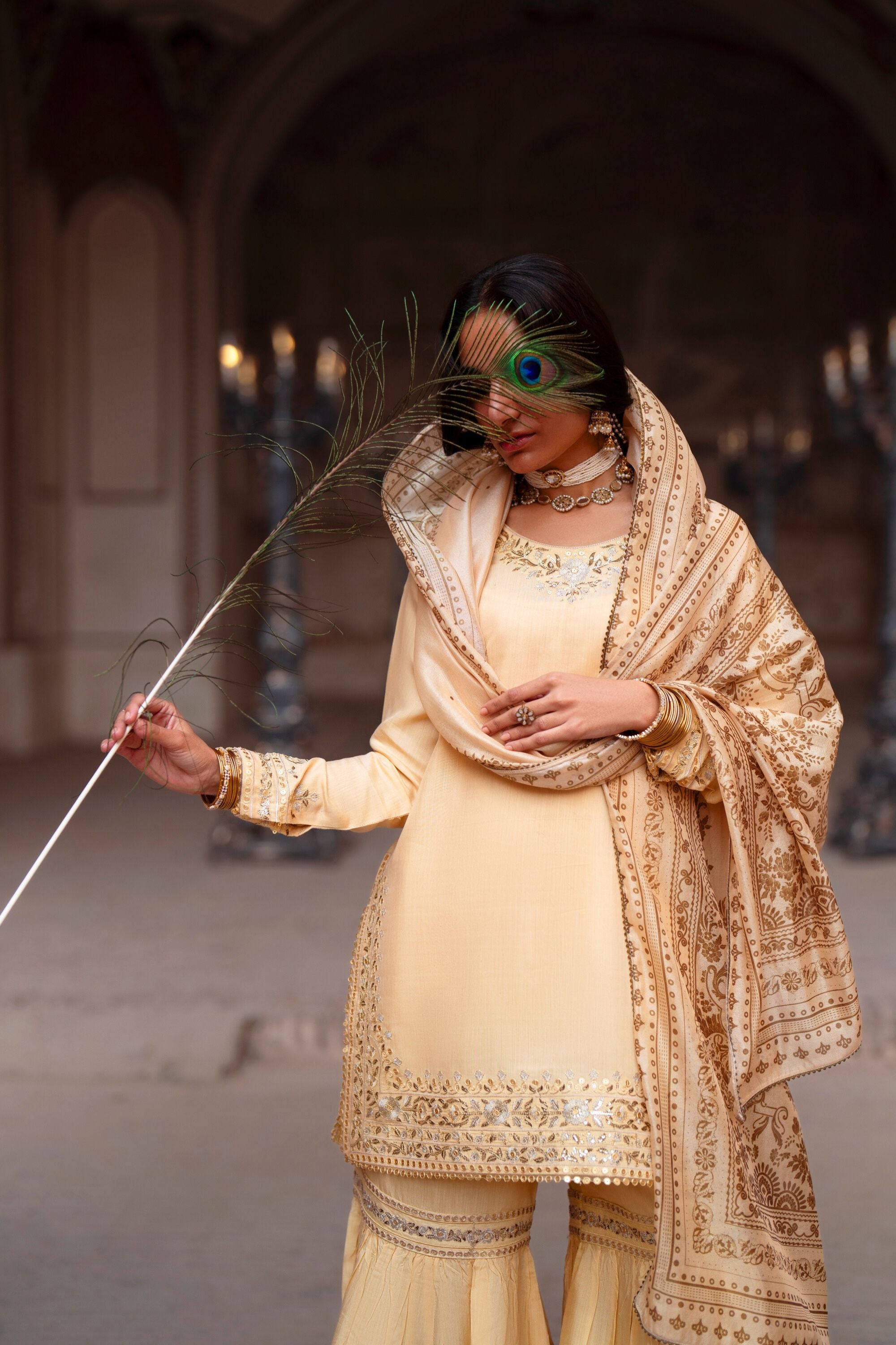 Casual Lite Eid Collection Festive Gharara Noor-e-Darbar CAS11