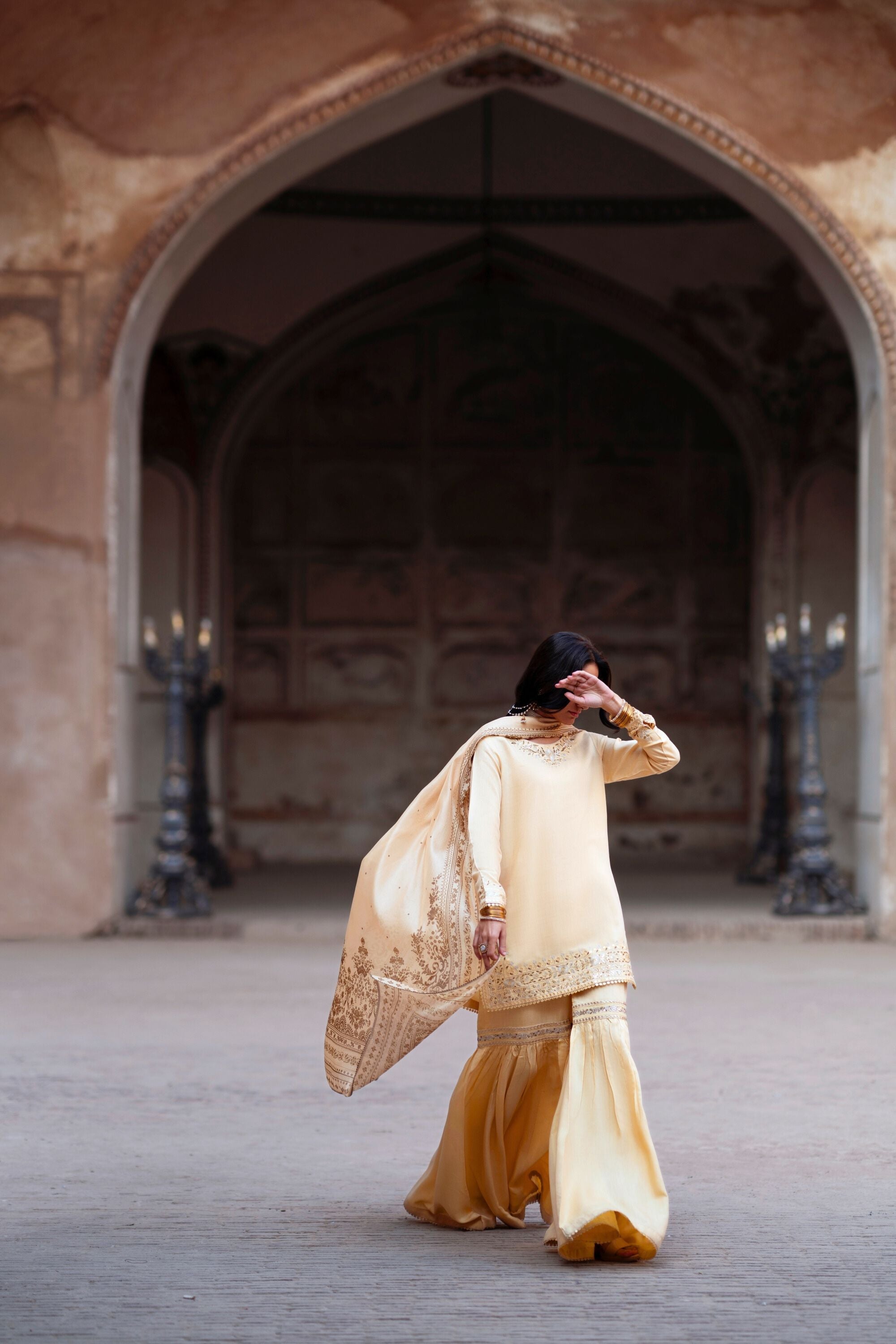 Casual Lite Festive Gharara Noor-e-Darbar CAS11