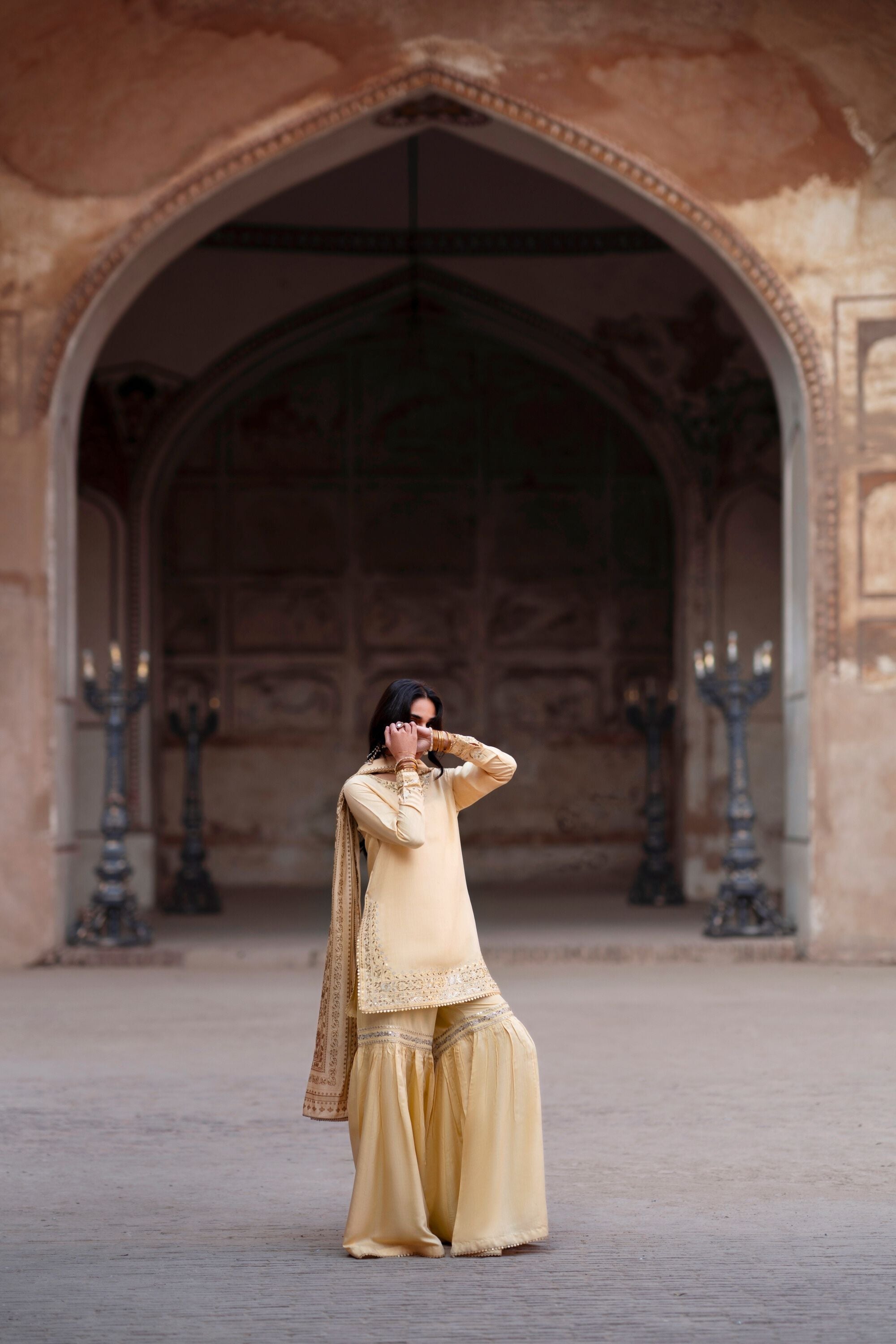 Casual Lite Festive Gharara Noor-e-Darbar CAS11