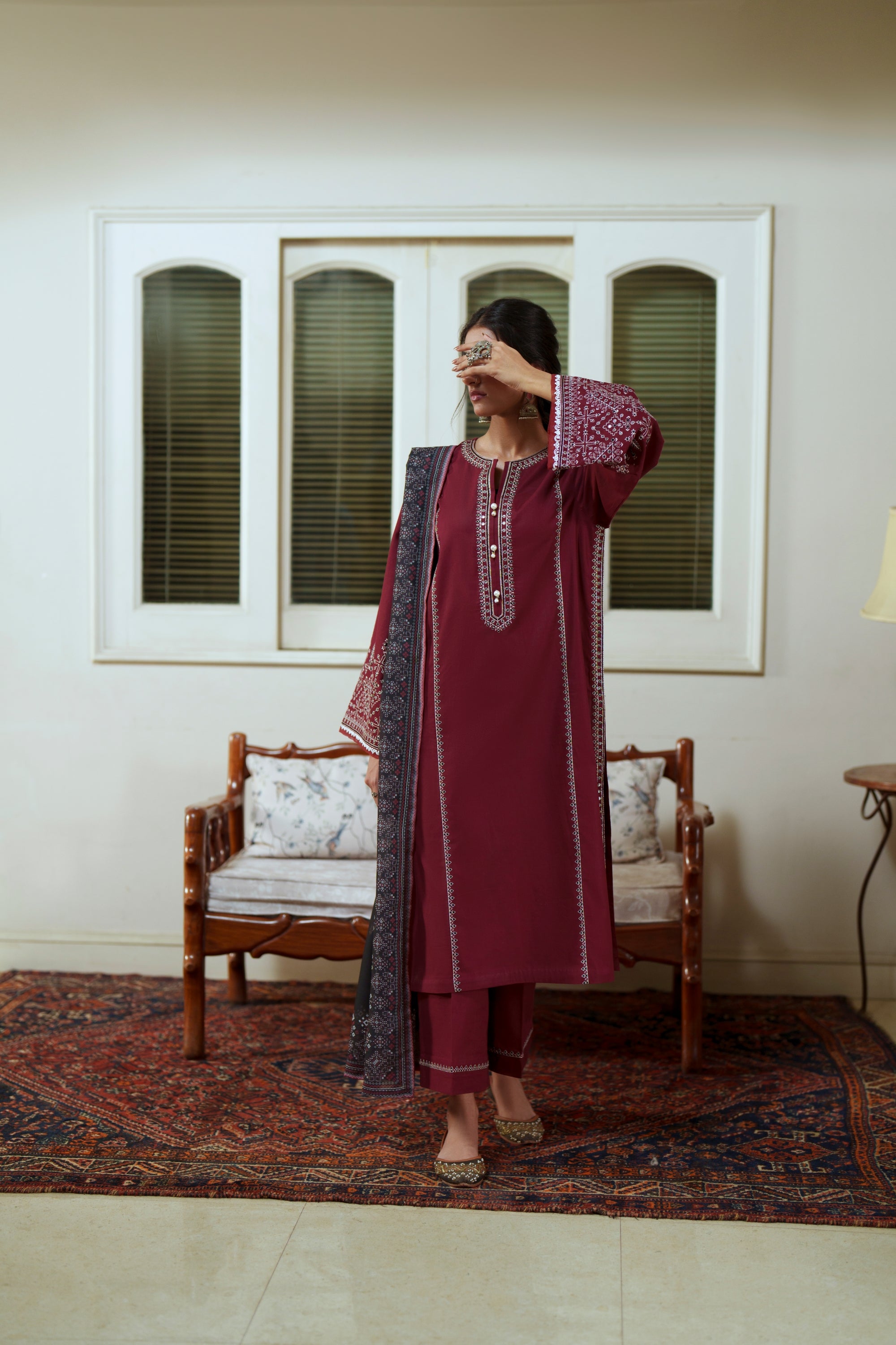 Casual Lite Festive Cotton 3 Piece Suit CAS64