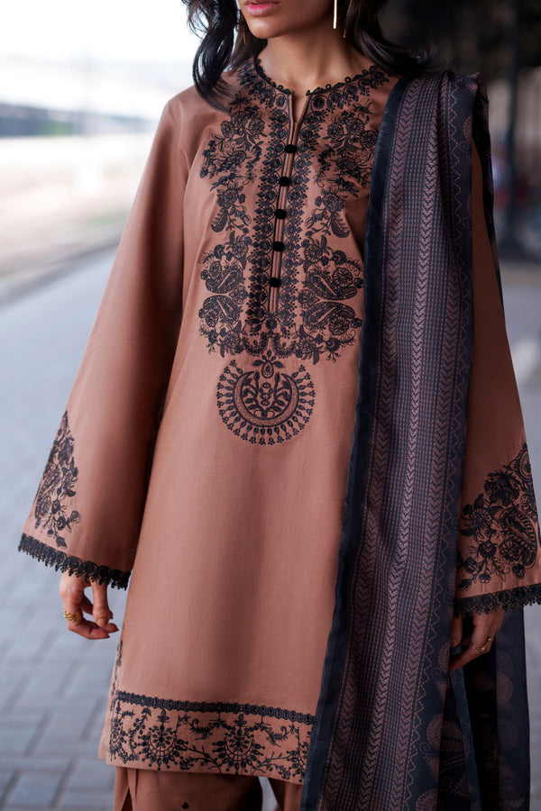 Casual Lite Festive Shalwar Kameez Ciara Earth CAS36