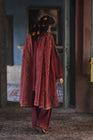 Casual Lite Festive Shalwar Kameez Crimson Serenity CAS40