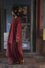 Casual Lite Festive Shalwar Kameez Crimson Serenity CAS40