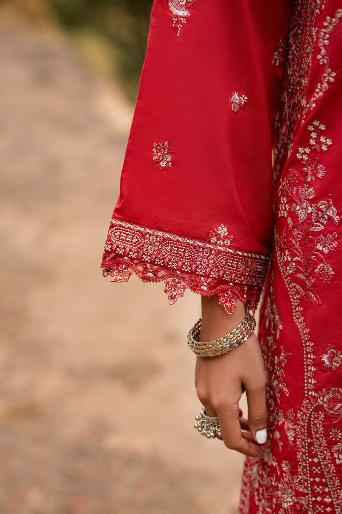 Casual Lite Embroidered Cotton 3 Piece Suit CAS08