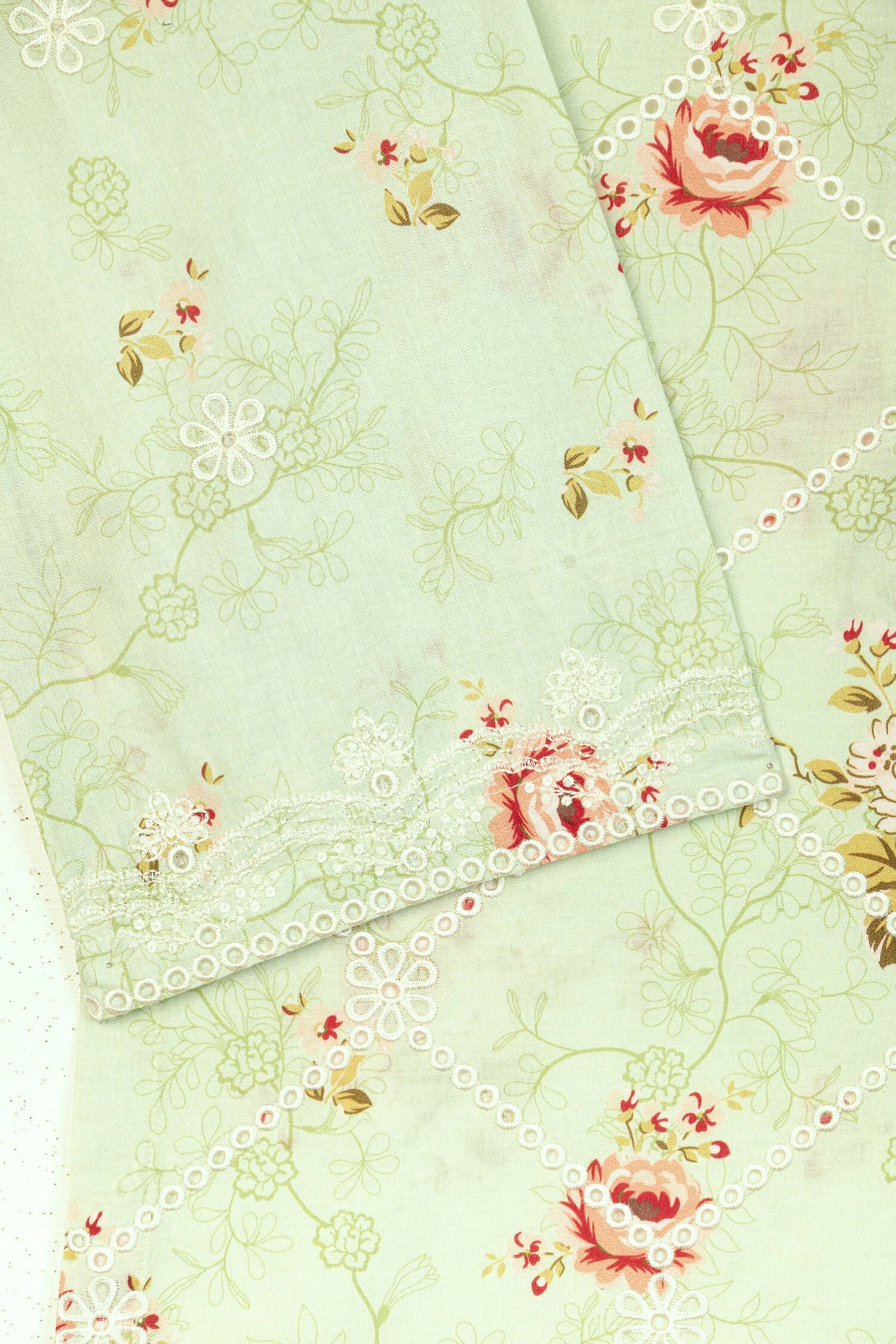 Cross Stitch Lawn Sylvion Serenity CRO58-Designer dhaage
