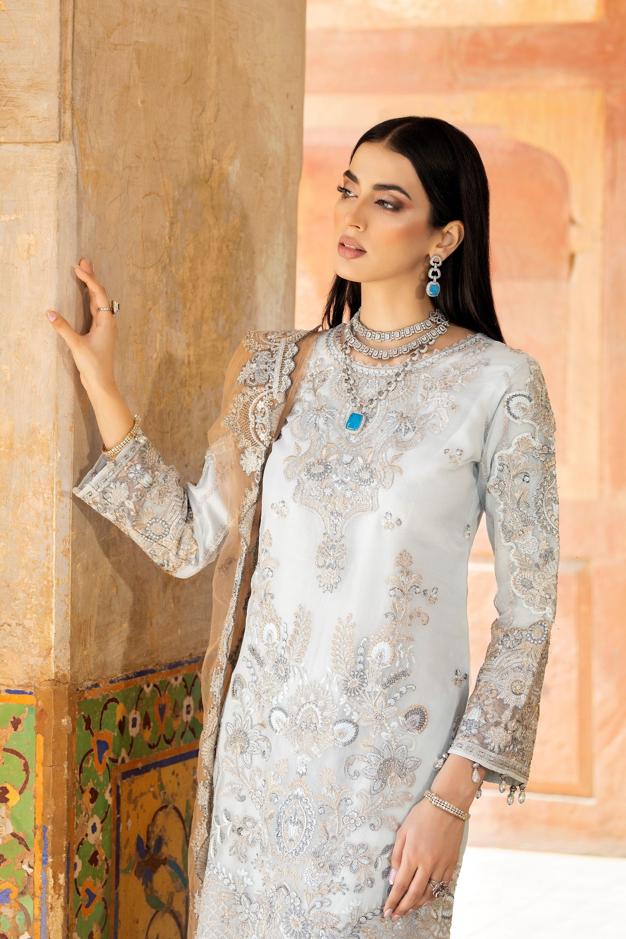 Imrozia Festive Organza Formal Amira IMR147-Designer dhaage