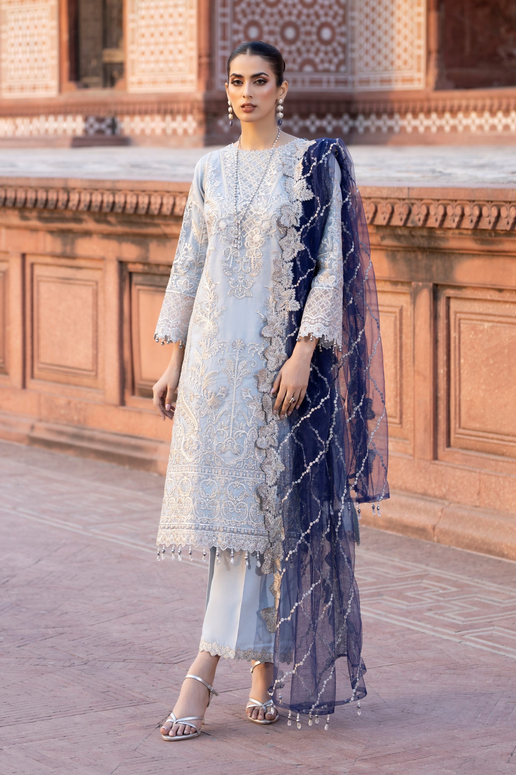 Imrozia Festive Organza Formal Jafna IMR149-Designer dhaage