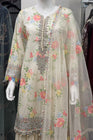 Maria B Luxury Lawn 3 Piece Gharara MAR186