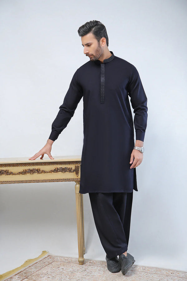 Dot N Dot Embroidered Pakistani Mens Shalwar Kameez DOT01