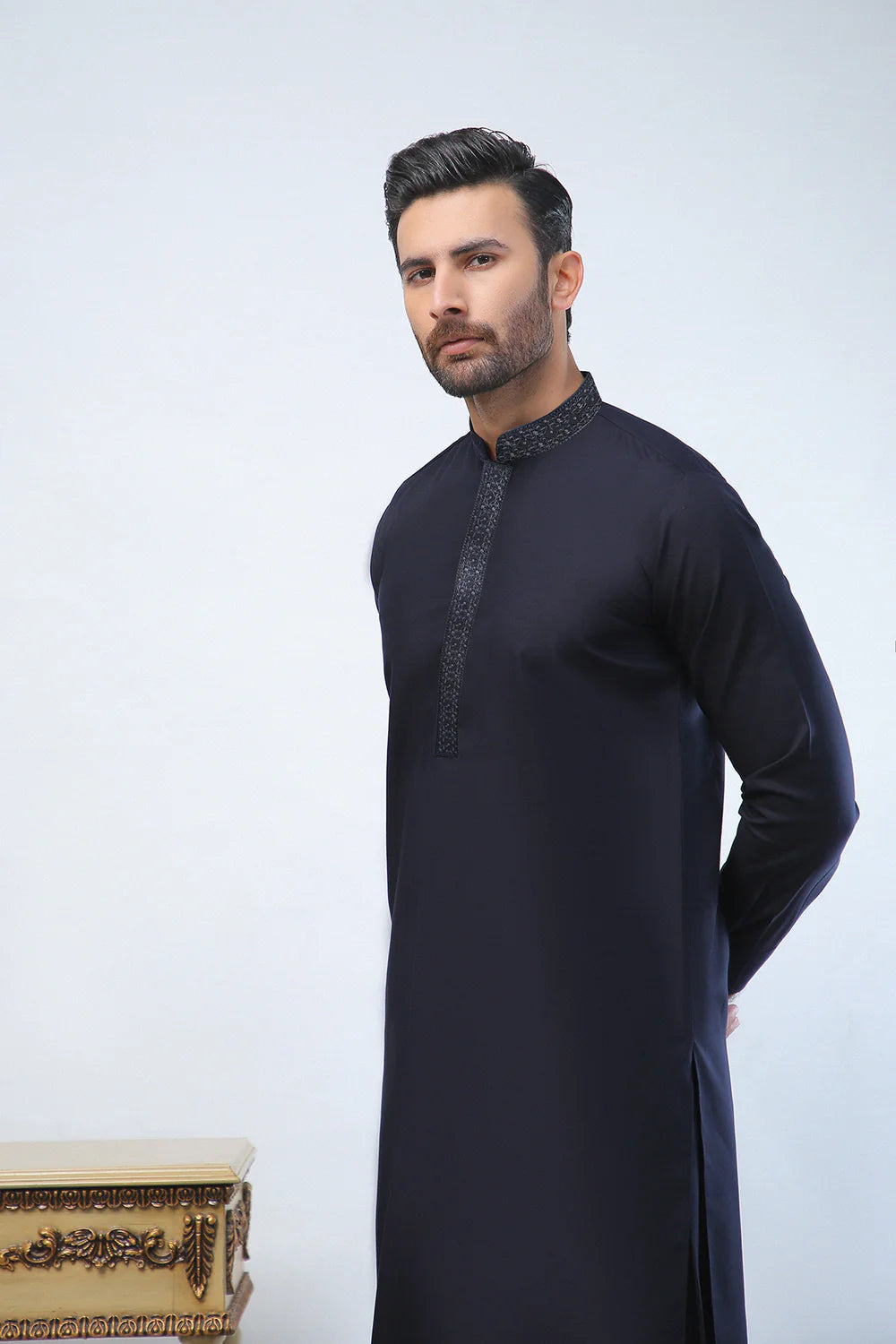 Dot N Dot Embroidered Pakistani Mens Shalwar Kameez DOT01