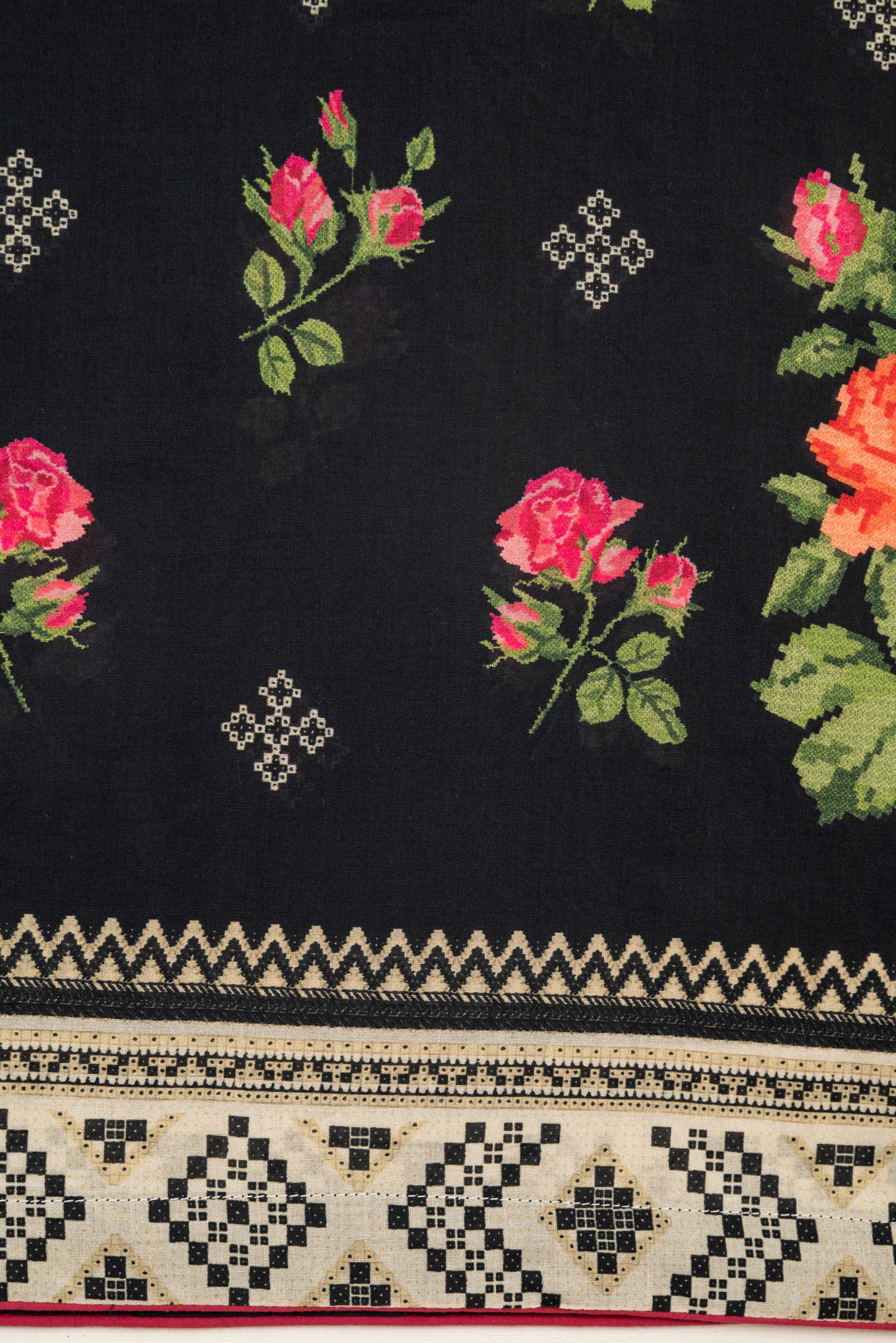 Ethnic Embroidered Lawn 3 Piece Suit ETH68