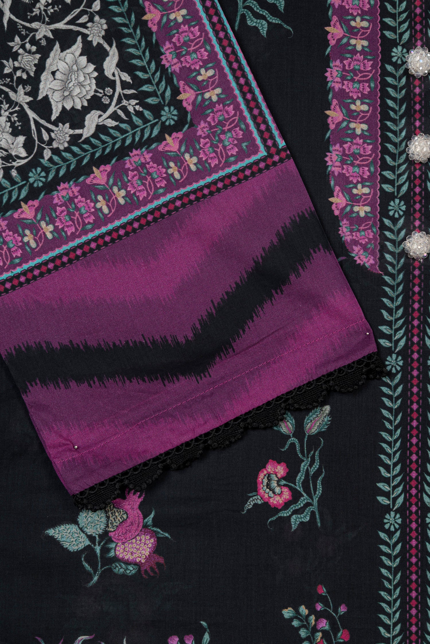 Ethnic Lawn 3 Piece Suit ETH69