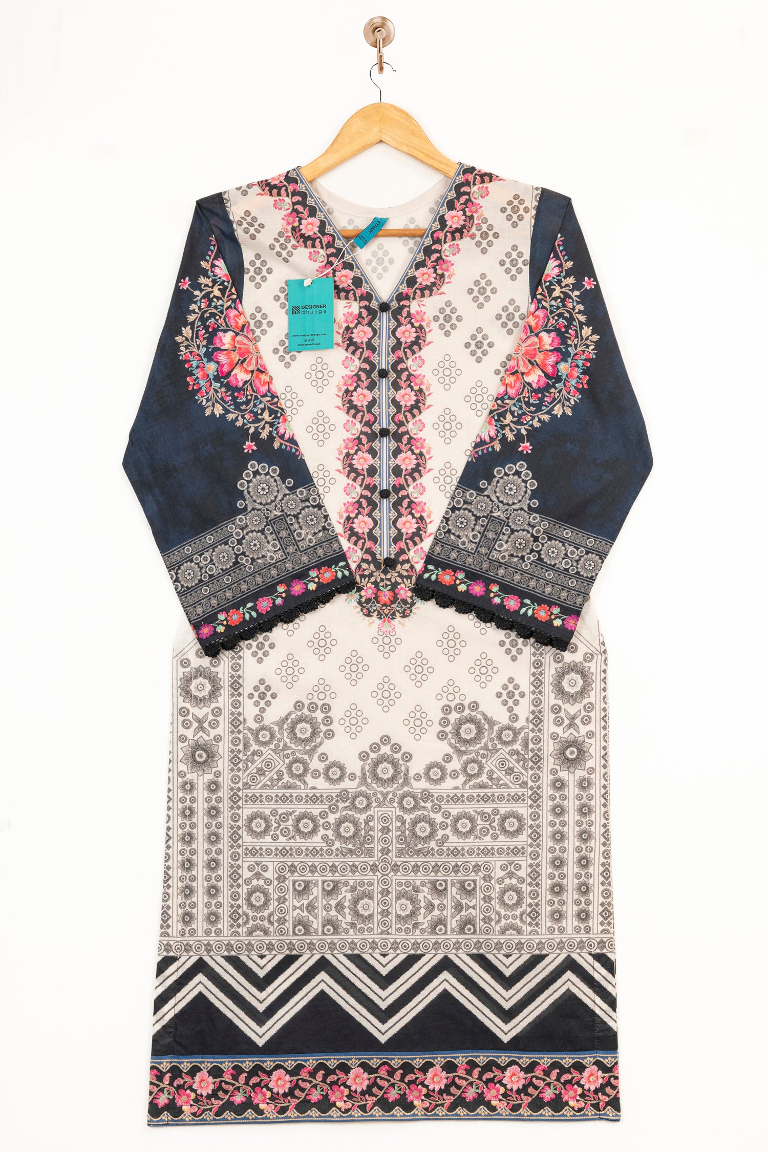 Ethnic Lawn 3 Piece Suit ETH80