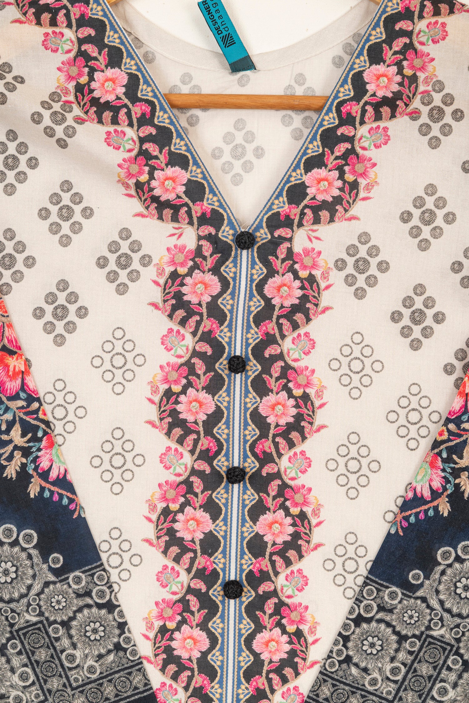 Ethnic Lawn 3 Piece Suit ETH80