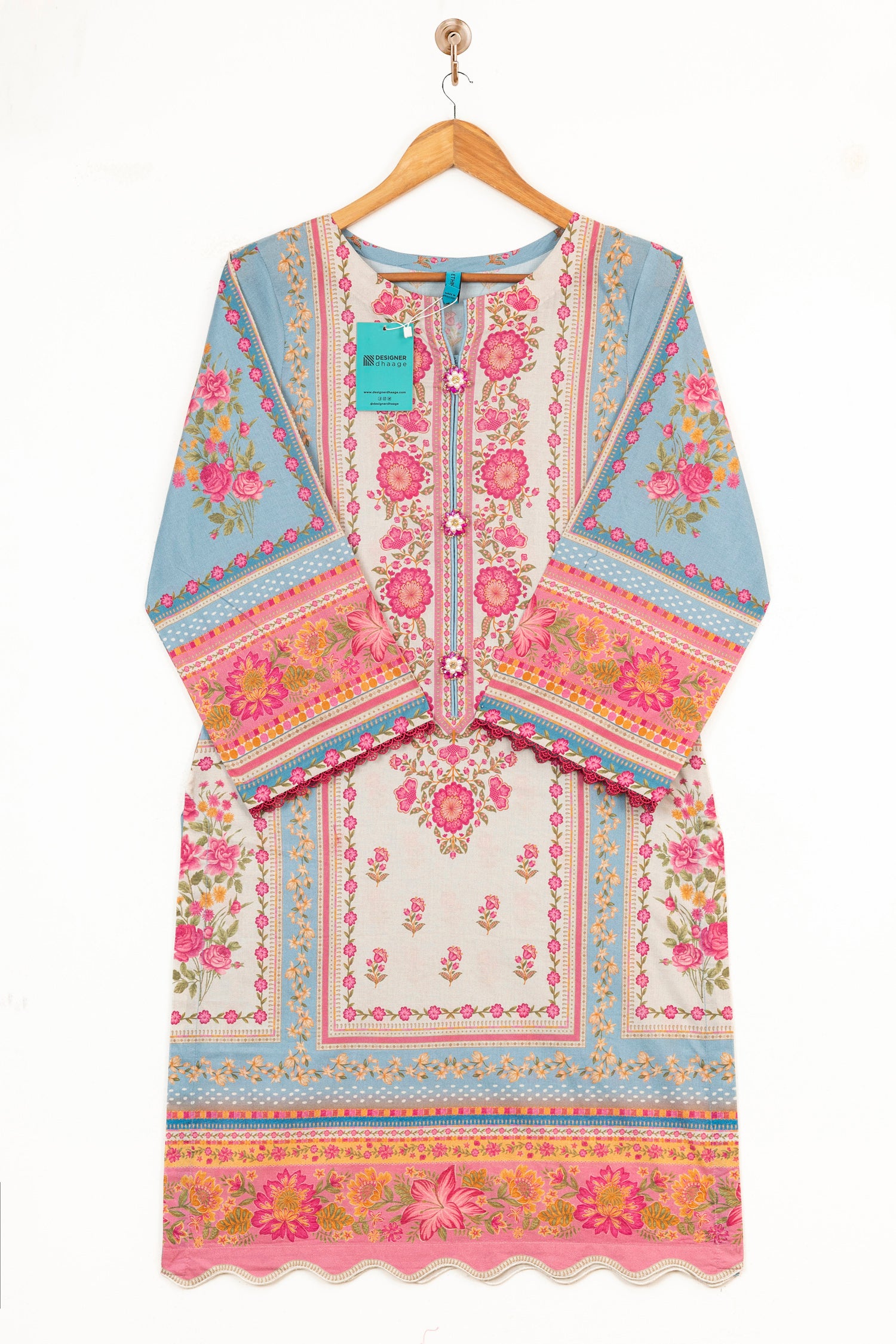 Ethnic Lawn 3 Piece Suit ETH76
