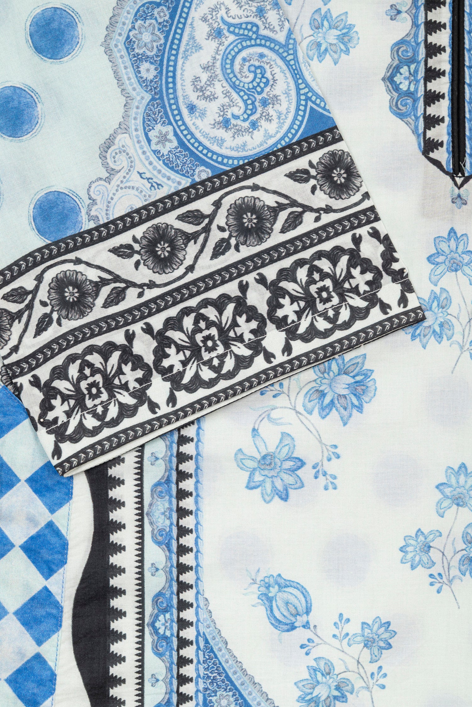 Ethnic Lawn 3 Piece Suit ETH77