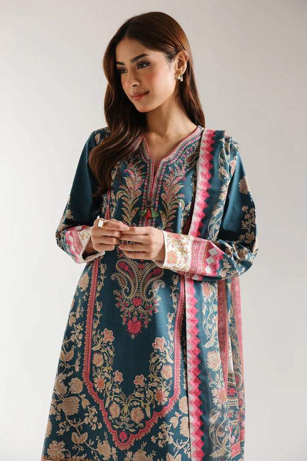 Ethnic Lawn 3 Piece Suit ETH81