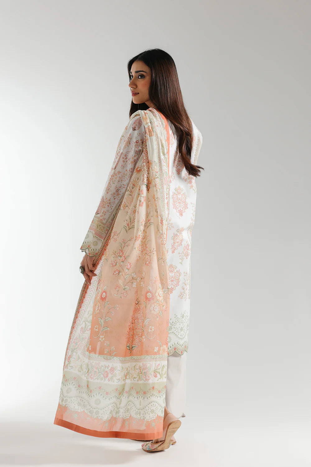 Ethnic Lawn 3 Piece Suit ETH82