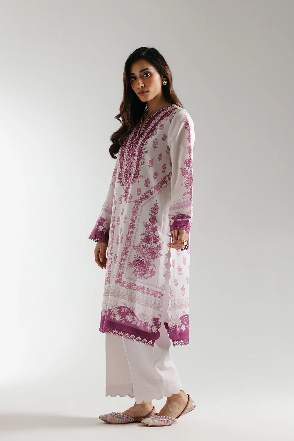 Ethnic Lawn 3 Piece Suit ETH83