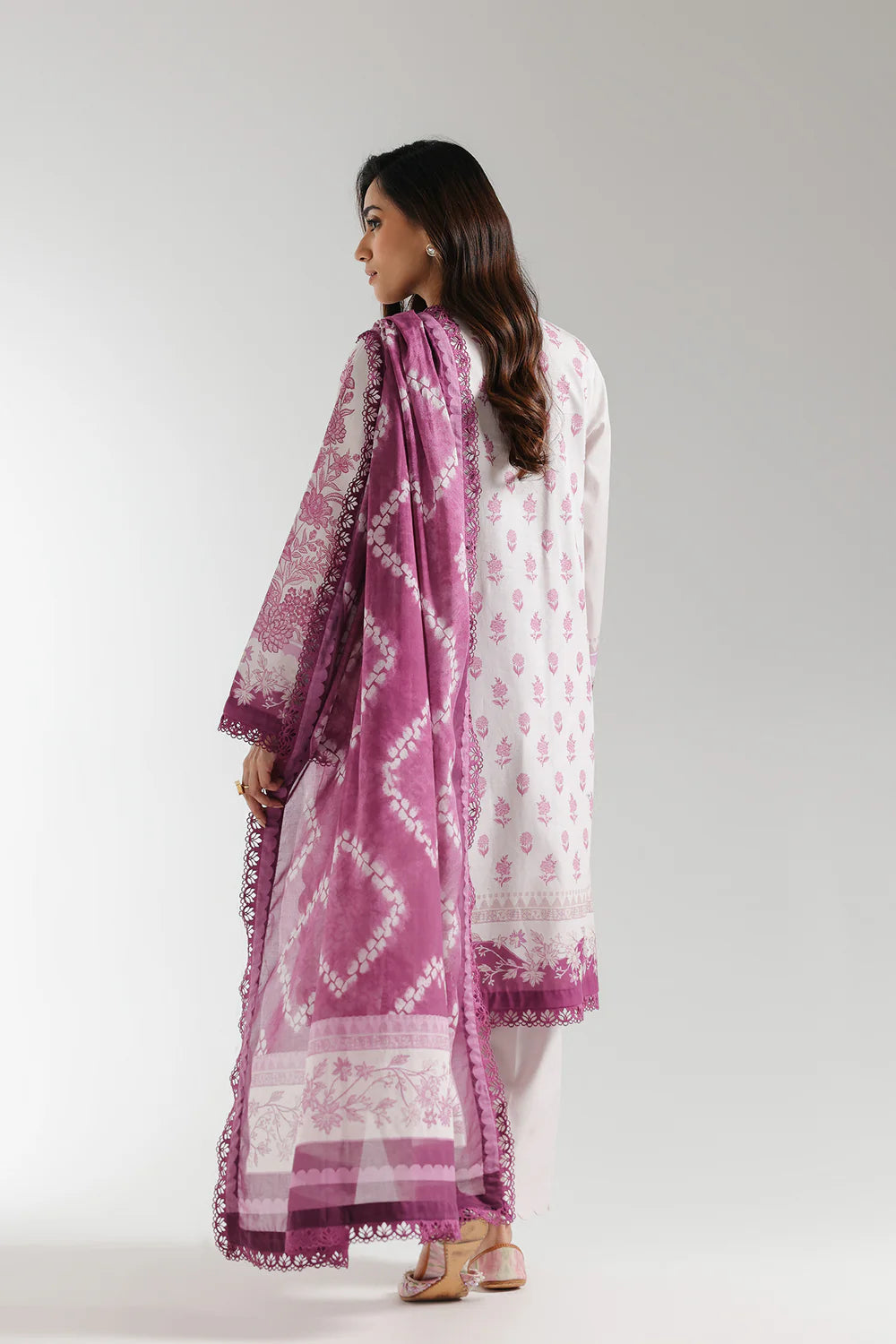 Ethnic Lawn 3 Piece Suit ETH83