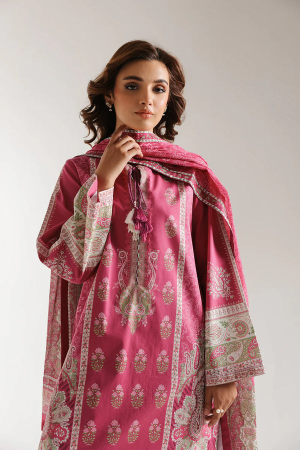 Ethnic Lawn 3 Piece Shalwar Kameez Suit ETH85